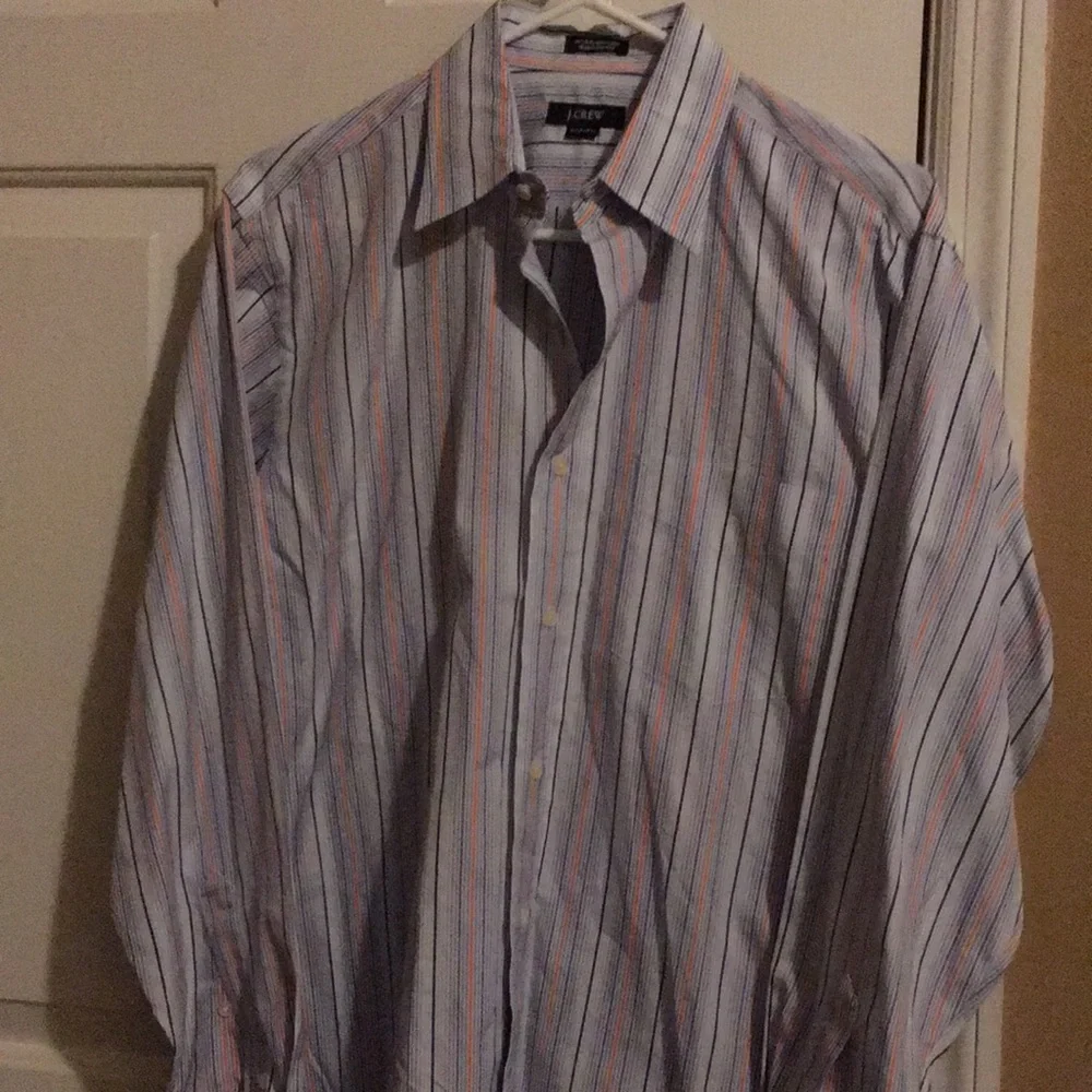 J. Crew long sleeve button down‎ stripe dress shirt